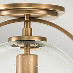 Потолочный светильник с прозрачным стеклянным шаром с эффектом пузырьков Hinkley варинант исполнения - 14 | Loft Concept в Сочи