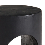 Приставной столик черного цвета AMORPHOUS варинант исполнения - 3 | Loft Concept в Сочи