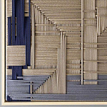 Аксессуар Геометрическая абстракция Figurative Beige Wall Hangings варинант исполнения - 1 | Loft Concept в Сочи