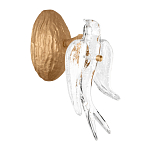 Бра с прозрачной стеклянной фигуркой птички Serip Voa варинант исполнения - 3 | Loft Concept в Сочи