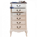 Комод высокий узкий с 6-ю ящиками Interiors Romance варинант исполнения - 1 | Loft Concept в Сочи