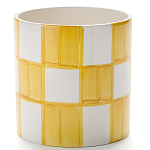 Кашпо из керамики с графическими принтами Brighter варинант исполнения - 5 | Loft Concept в Сочи