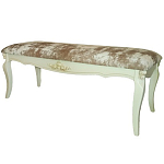 Банкетка велюр в стиле прованс Blaise French Seating Banquette варинант исполнения - 1 | Loft Concept в Сочи