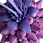 Статуэтка тропический фрукт Tropical Fruit Alien Blue Tulip варинант исполнения - 2 | Loft Concept в Сочи