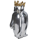 Статуэтка обезьяна в короне серебряная Golden Monkey варинант исполнения - 5 | Loft Concept в Сочи