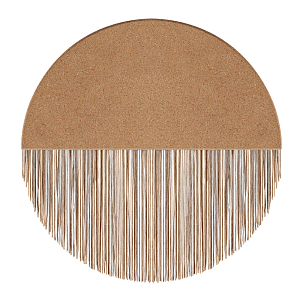 Бра круглое натуральная пробка с бахромой Natural Cork