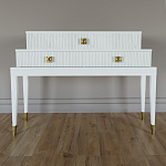 Премиальная Консоль с тремя ящиками Elsa Dreams White варинант исполнения - 3 | Loft Concept в Сочи