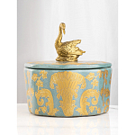 Фарфоровая шкатулка Swan Lake варинант исполнения - 8 | Loft Concept в Сочи