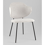 Стул Bellamy букле светло-серый варинант исполнения - 1 | Loft Concept в Сочи