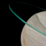 Торшер - журнальный стол Cryptocrystalline Stone варинант исполнения - 8 | Loft Concept в Сочи