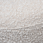 Кресло без подлокотников с обивкой из белой ткани букле Pacification варинант исполнения - 3 | Loft Concept в Сочи