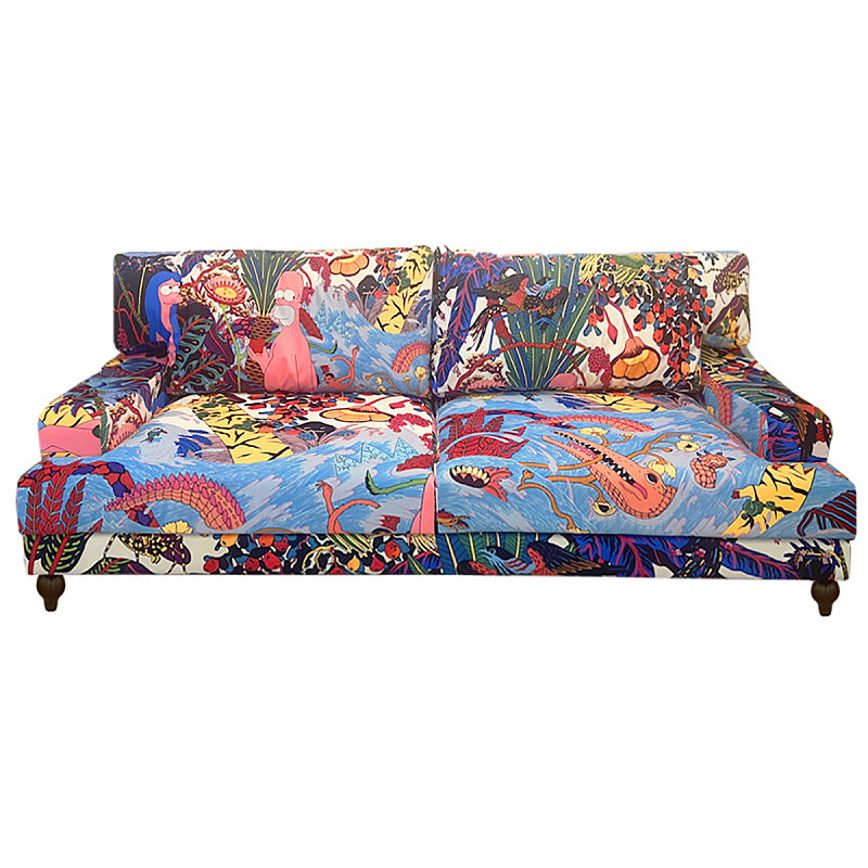 Премиальный Акцентный Диван Simpsons in Paradise Pop Art Sofa Мульти Премиальный Акцентный Диван Simpsons in Paradise Pop Art Sofa Мульти в Сочи | Loft Concept