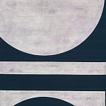 Обои ручная роспись в стиле Арт-деко Assemblage Aluminium Leaf with désargenter pearlescent antiquing варинант исполнения - 2 | Loft Concept в Сочи