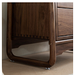 Вешалка деревянная с 2- мя ящиками Moon Walnut Furniture варинант исполнения - 10 | Loft Concept в Сочи