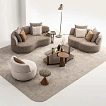 Двухместный диван Calypso варинант исполнения - 4 | Loft Concept в Сочи