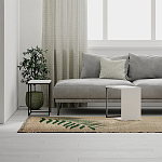 Комплект из 2-х приставных столов белого цвета из дерева ZIGOSH WHITE варинант исполнения - 3 | Loft Concept в Сочи