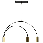 Линейный светильник с дугообразным каркасом Daviau Linear Arch Light 3 варинант исполнения - 2 | Loft Concept в Сочи