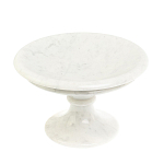Фруктовница средняя из натурального камня Мрамор Белый Natural Stone Fruit Bowls варинант исполнения - 2 | Loft Concept в Сочи