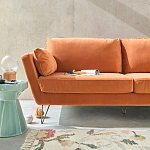 Приставной стол из керамики Manufacto Gray-green варинант исполнения - 5 | Loft Concept в Сочи