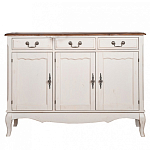 Буфет трехстворчатый с 3-мя ящиками в стиле прованс Interiors Romance варинант исполнения - 1 | Loft Concept в Сочи
