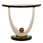 Консоль на полукруглой основе Stylish Pearl варинант исполнения - 2 | Loft Concept в Сочи