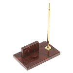 Подставка для телефона с ручкой из натурального камня креноид Natural Stone Stand варинант исполнения - 1 | Loft Concept в Сочи