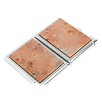 Портсигар с газовой зажигалкой из натурального камня Пегматит Stone Cigarettes Cases варинант исполнения - 5 | Loft Concept в Сочи