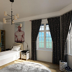 Гладкий карниз KT-71 варинант исполнения - 1 | Loft Concept в Сочи