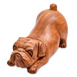 Статуэтка деревянная в виде собаки Puppy варинант исполнения - 1 | Loft Concept в Сочи