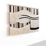 Художественный Гобелен из нитей Макраме Dunes Wall Art варинант исполнения - 1 | Loft Concept в Сочи