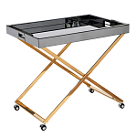 Стол сервировочный с зеркальной столешницей Splendid Serving Table варинант исполнения - 2 | Loft Concept в Сочи