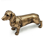 Статуэтка такса с реалистичными деталями и гладкой поверхностью Dachshund Style варинант исполнения - 1 | Loft Concept в Сочи