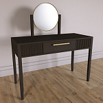 Туалетный Стол с зеркалом Primo Темный орех варинант исполнения - 4 | Loft Concept в Сочи