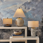 Настольная лампа с фактурным круглым корпусом Additional Invoice варинант исполнения - 4 | Loft Concept в Сочи