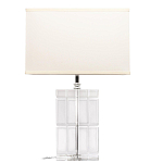 Настольная лампа с прямоугольным абажуром Helmetric shine варинант исполнения - 1 | Loft Concept в Сочи