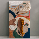 Тканый вручную текстильный гобелен Orchid варинант исполнения - 4 | Loft Concept в Сочи