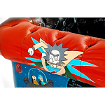 Кресло "Умный Умник" Rick and Morty graffiti chair натуральная кожа  варинант исполнения - 7 | Loft Concept в Сочи