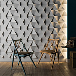 Гипсовая 3D Панель M-49 варинант исполнения - 1 | Loft Concept в Сочи