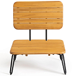 Кресло с каркасом из акации Hanley Wooden Chair варинант исполнения - 3 | Loft Concept в Сочи