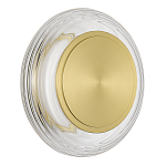 Бра круглое золото/прозрачный Plumpness LED 7 варинант исполнения - 2 | Loft Concept в Сочи