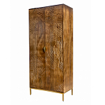 Распашной шкаф с фактурным фасадом Termite варинант исполнения - 2 | Loft Concept в Сочи