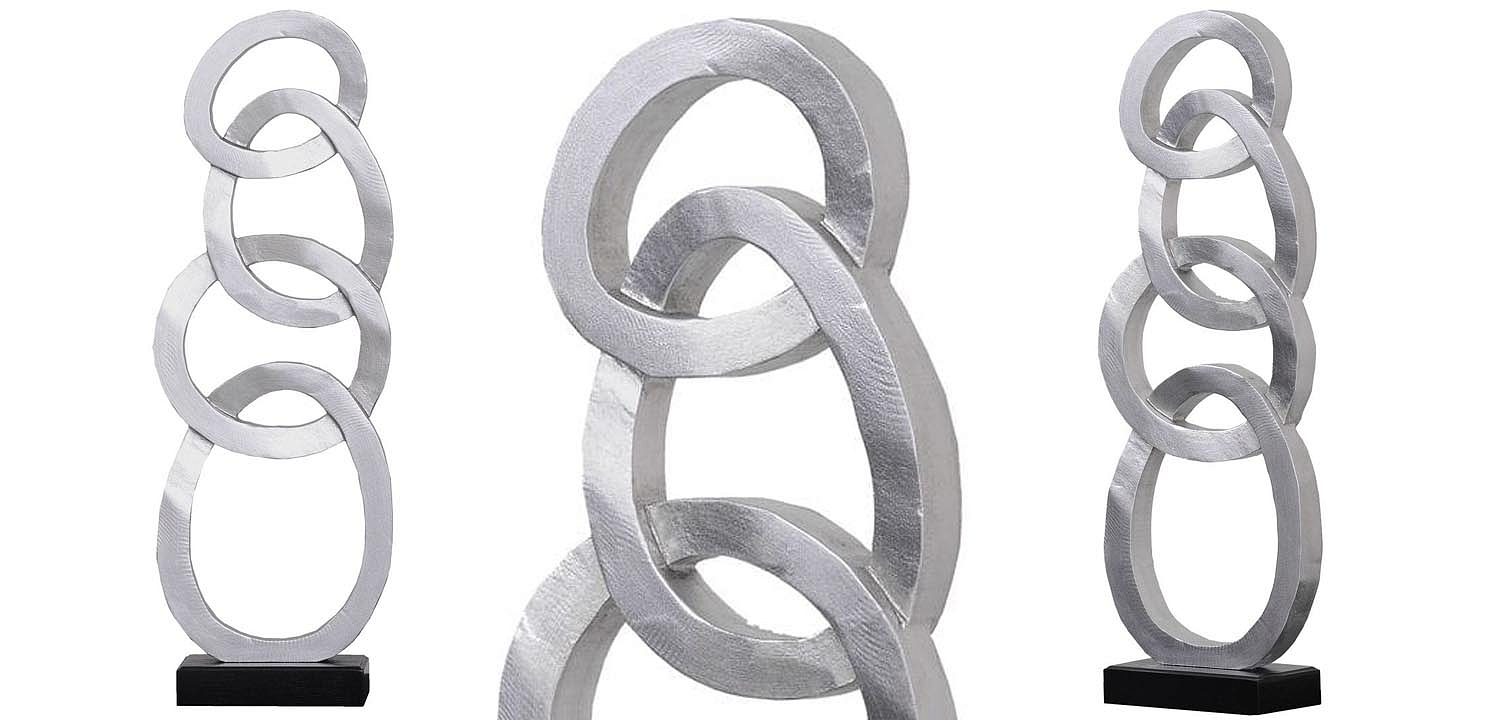 Статуэтка Anillos Statuette silver Статуэтка Anillos Statuette silver - Loft-Concept в Сочи
