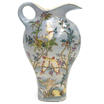 Фарфоровый кувшин с попугаями Eden Garden варинант исполнения - 2 | Loft Concept в Сочи