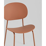 Стул Edie пластик коричневый варинант исполнения - 2 | Loft Concept в Сочи