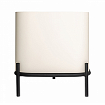 ТВ-тумба белая с чёрной столешницей с 2-мя дверками и ящиком San Marco варинант исполнения - 4 | Loft Concept в Сочи