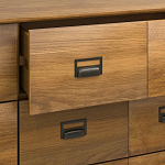 Деревянный комод с 6-ю ящиками Blanton Chest of Drawers варинант исполнения - 5 | Loft Concept в Сочи