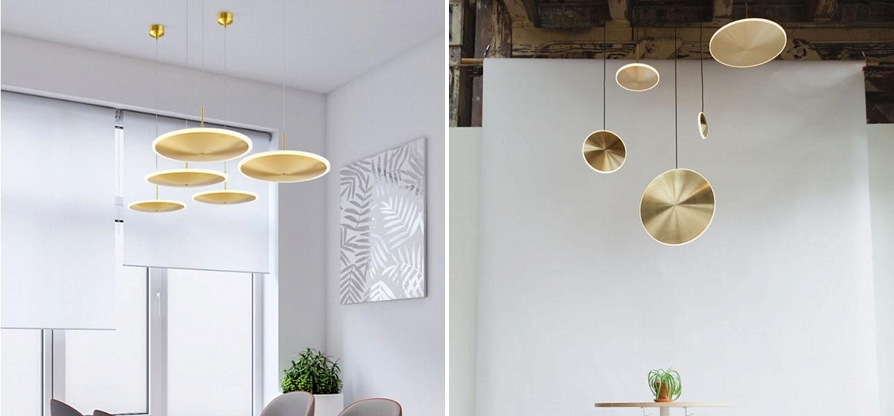 Светильник Chrona by Graypants D40 Gold Vertical Светильник Chrona by Graypants D40 Gold Vertical - Loft-Concept в Сочи