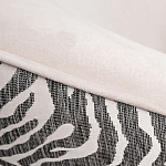 Кресло без подлокотников бежевое с принтом Macrocosm варинант исполнения - 3 | Loft Concept в Сочи