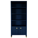 Книжный Стеллаж Elsa Dreams Blue с задней стенкой варинант исполнения - 6 | Loft Concept в Сочи