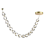 Подвесной светильник из прозрачных шаров Bubbles Bocci варинант исполнения - 7 | Loft Concept в Сочи